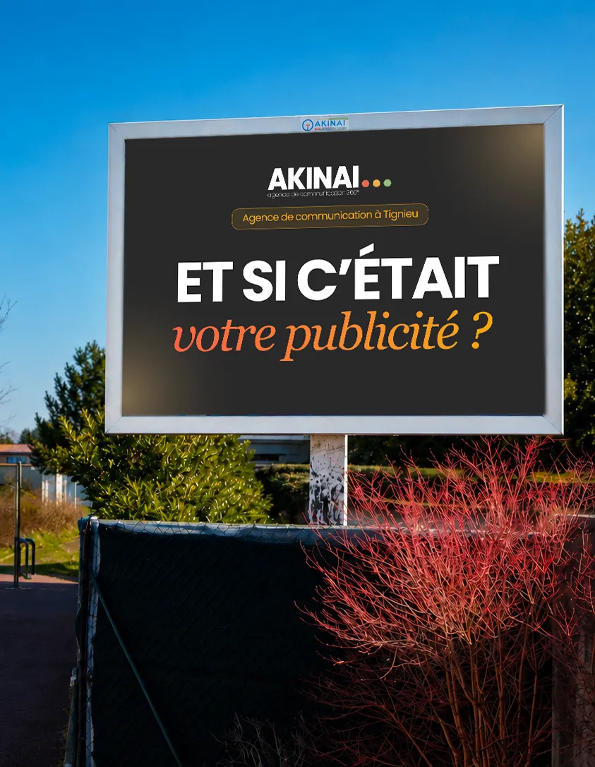 Panneau 4m² publicitaire en Nord-Isère