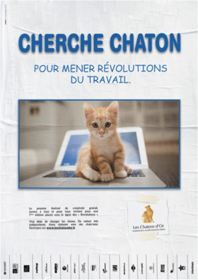 La campagne des chatons d'or 2018 en affiches.