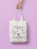 Tote Bag Place du Dauphiné - Braderie Anniversaire 2018 - Agence de communication Akinai Akinaï