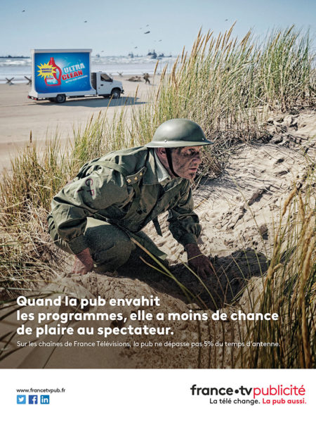 Quand la pub envahit les programmes, elle a moins de chance de plaire au spectateur