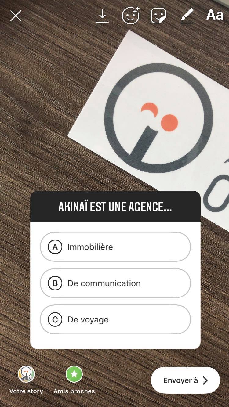 Sticker_Quiz_Instagram_Agence_de_communication_Akinai