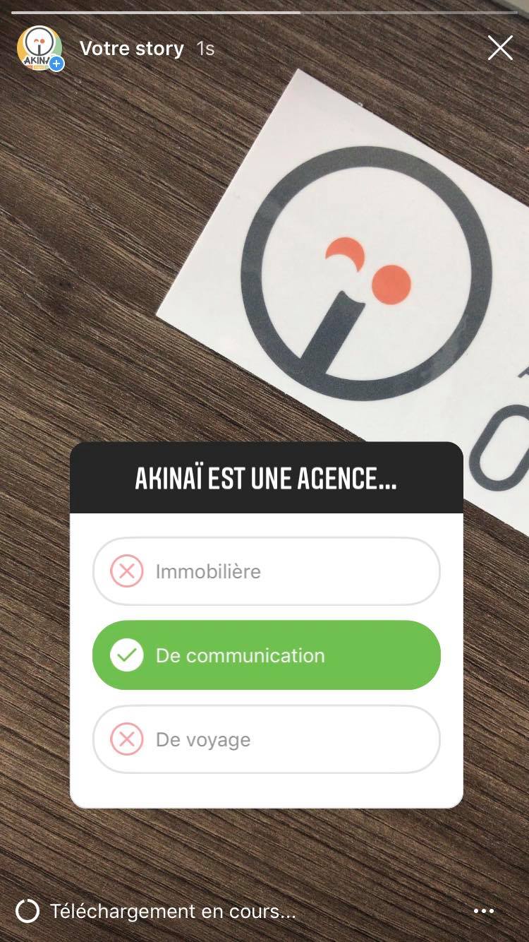 Sticker_Quiz_Instagram_Agence_de_communication_Akinai