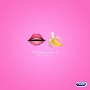 campagne fictive lebinomecrea durex emoji agence akinai communication 2019