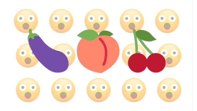 emoji peche aubergine facebook agence akinai communication 2019